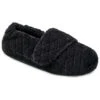 Acorn Spa Wrap Slippers In Black (Women's) -Beautiful Shoes MAR01528