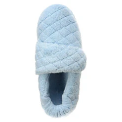 Acorn Spa Wrap Slippers In Powder Blue (Women's) -Beautiful Shoes MAR01529D