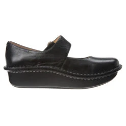 Alegria Paloma Mary Jane In Black Nappa (Women's) -Beautiful Shoes MAR03257C