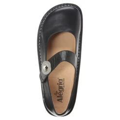 Alegria Paloma Mary Jane In Black Nappa (Women's) -Beautiful Shoes MAR03257D