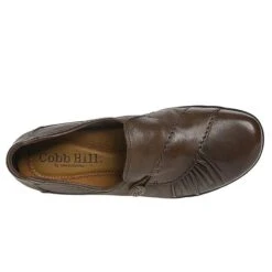Cobb Hill Paulette Slip-On Bark Leather (Women's) -Beautiful Shoes MAR03850D grande e9001f62 b821 4eea baea 3d65b66dae08