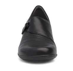 Dansko Franny Slip-On Black Milled Nappa (Women's) -Beautiful Shoes MAR05185D
