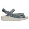 Wolky Pichu Sandal Multi Jeans (Women's) -Beautiful Shoes MulJea 1