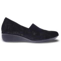 Revere Naples Midnight Stretch Loafer (Women's) -Beautiful Shoes NAPLESMDNIG 3