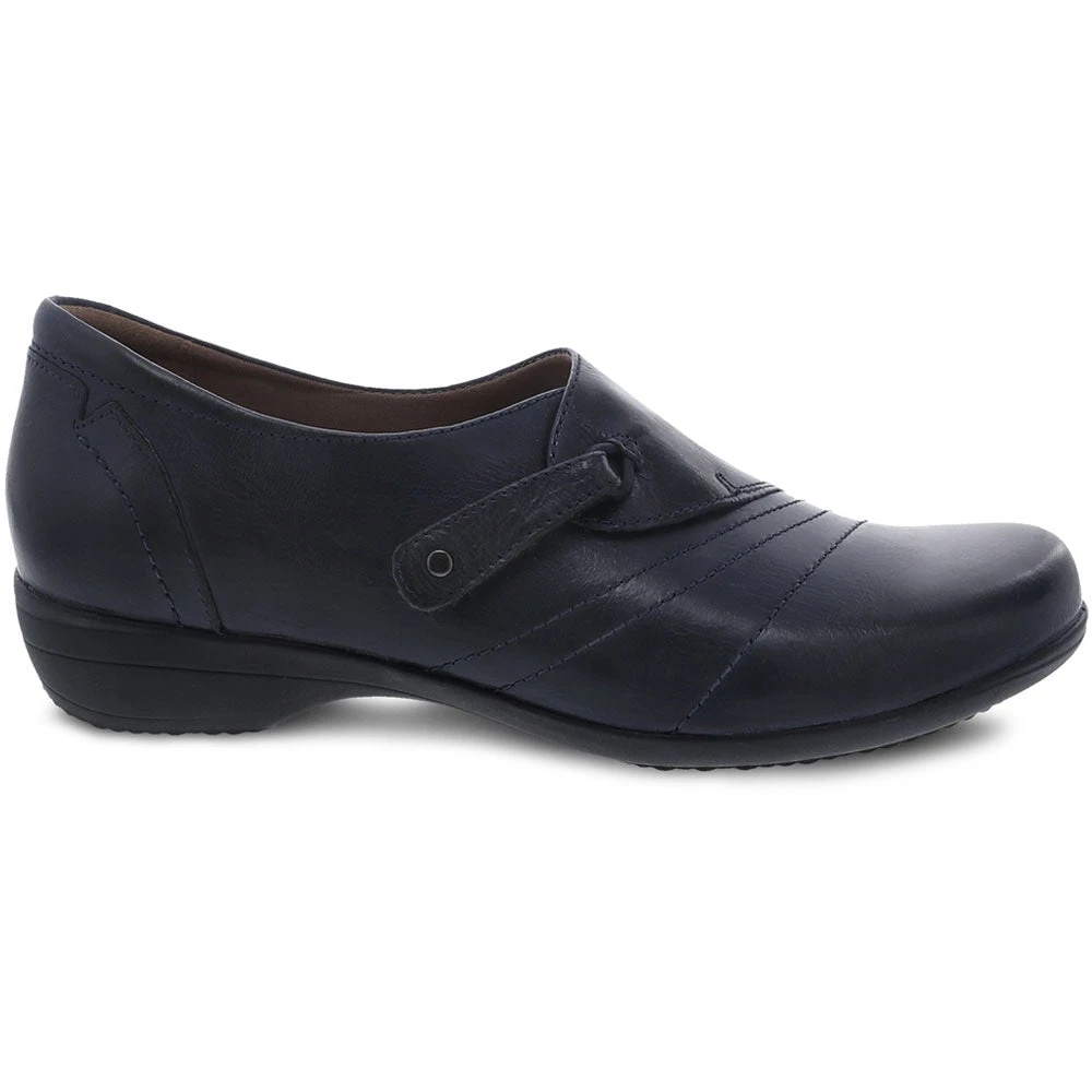Dansko Franny Slip-On Navy Milled Nappa (Women's) 4 Dansko Franny Slip-On Navy Milled Nappa (Women's) - Image 2