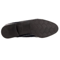 Trotters Liz III Slip-On Navy/Navy Patent (Women's) -Beautiful Shoes Nvy 3 846d5523 b472 4f4c 90cb d5b204eeae12