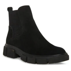 Beautiful Shoes 4 Blondo Posey Waterproof Chelsea Boot Black Suede (Women's)