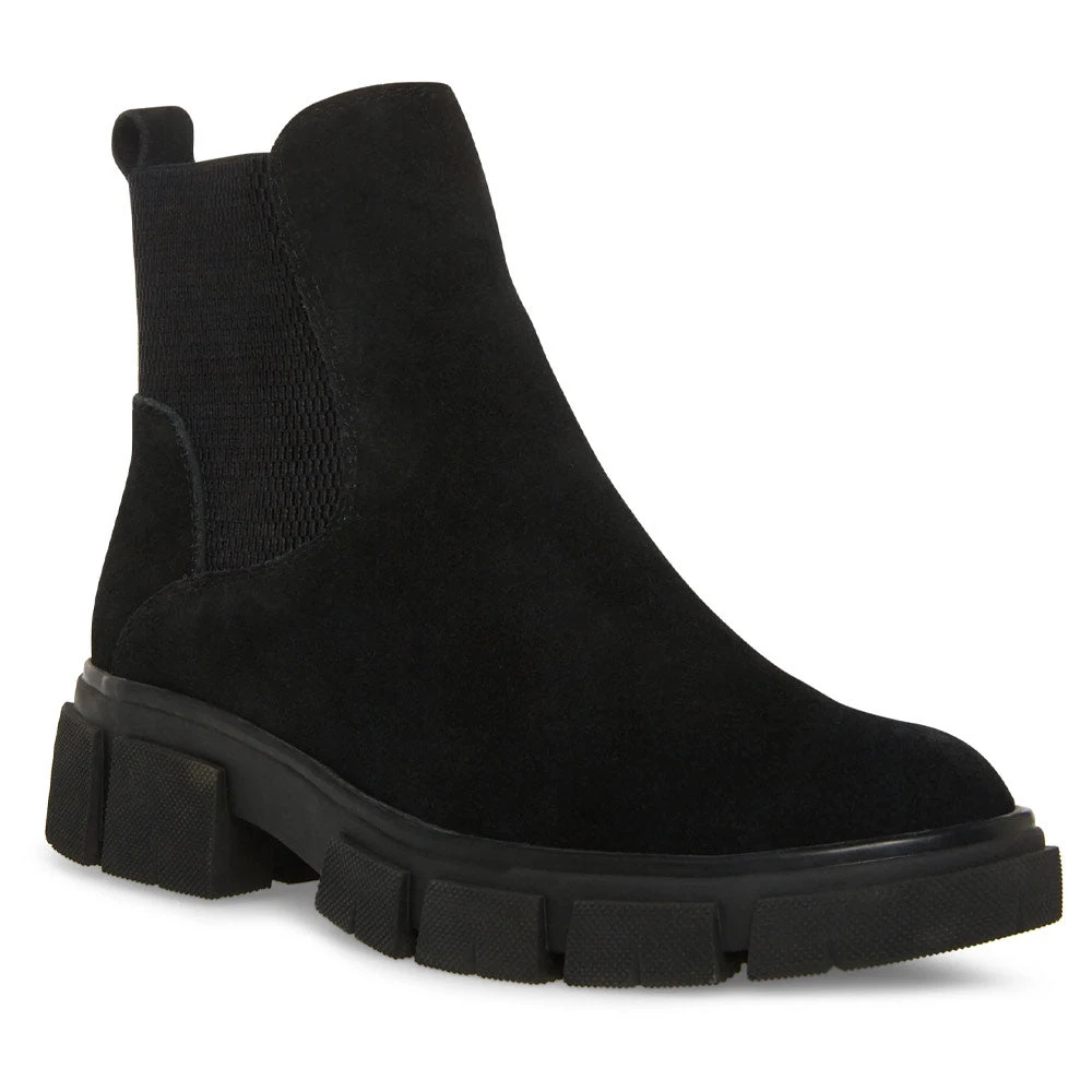 Blondo Posey Waterproof Chelsea Boot Black Suede (Women's) 3 Blondo Posey Waterproof Chelsea Boot Black Suede (Women's)