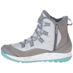 Merrell Antora Sneaker Boot Waterproof Paloma (Women's) -Beautiful Shoes Paloma 3
