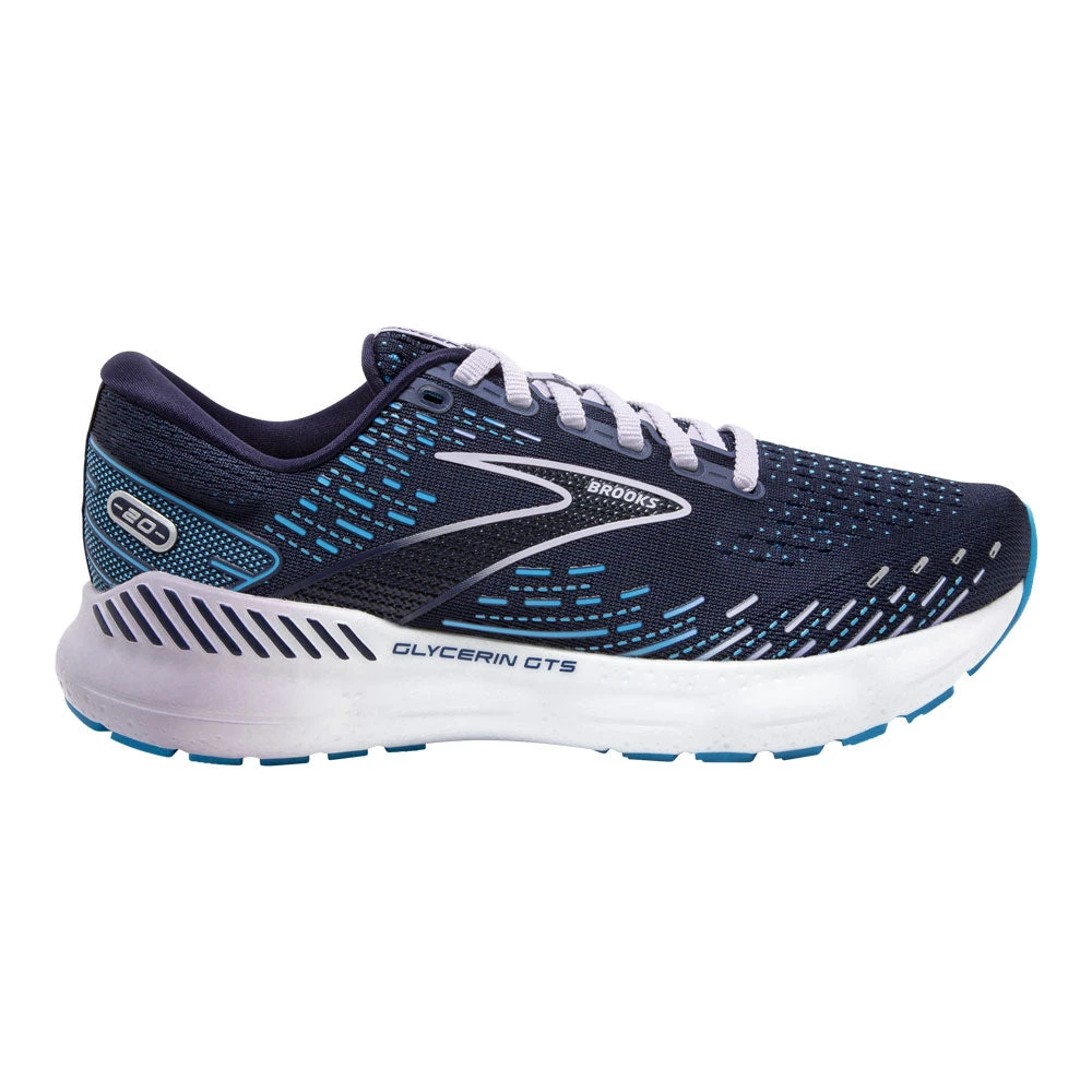 Brooks Glycerin GTS 20 Peacoat/Ocean/Pastel Lilac (Women's) 4 Brooks Glycerin GTS 20 Peacoat/Ocean/Pastel Lilac (Women's) - Image 2