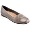 Trotters Samantha Pewter Metallic Gem (Women's) 2 Trotters Samantha Pewter Metallic Gem (Women's) -Beautiful Shoes PewGem 1