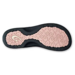 OluKai 'Ohana Flip Flop Sandal Petal Pink / Black (Women's) -Beautiful Shoes Pink 3 972532c2 1464 4b2f 8ddc 93c90b094fb9