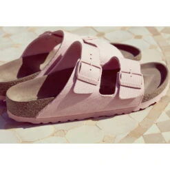 Birkenstock Arizona Vegan Soft Pink (Women's) -Beautiful Shoes PinkV 4