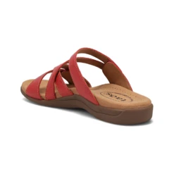 Taos Double U Sandal Red (Women's) 7 Taos Double U Sandal Red (Women's) -Beautiful Shoes Rd 3