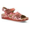 L'Artiste By Spring Step Joelina-Dazi Sandal Red Multi (Women's)