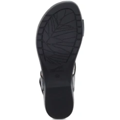Dansko Reece Sandal Black (Women's) -Beautiful Shoes Reece blk 4