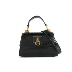 GUESS STEPHI MINI BLACK BAG