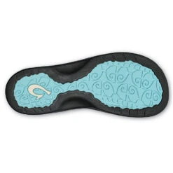 OluKai 'Ohana Flip Flop Sandal Sea Glass / Black (Women's) -Beautiful Shoes SeaGl 3 9211437b 5b0d 459b a89a 3677908c4823