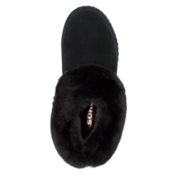 Sorel Coffee Run Slipper Black/Sea Salt (Women's) 12 Sorel Coffee Run Slipper Black/Sea Salt (Women's) -Beautiful Shoes SeaS 5