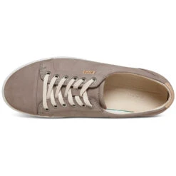 Ecco Soft 7 Lace Grey Nubuck (Women's) -Beautiful Shoes Soft7 Gry 6