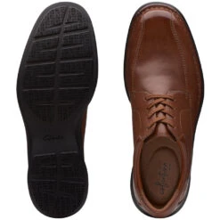 Clarks Kempton Run Lace-Up Tan (Men's) -Beautiful Shoes Tan 7 f4e7ae5a bfb7 43a3 ab8a 5ed462768ce7