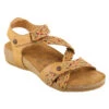 Taos Trulie Sandal Tan Multi (Women's) -Beautiful Shoes TanM 1