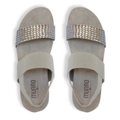 Munro Pisces Gunmetal Sandal (Women's) -Beautiful Shoes Untitleddesign 1