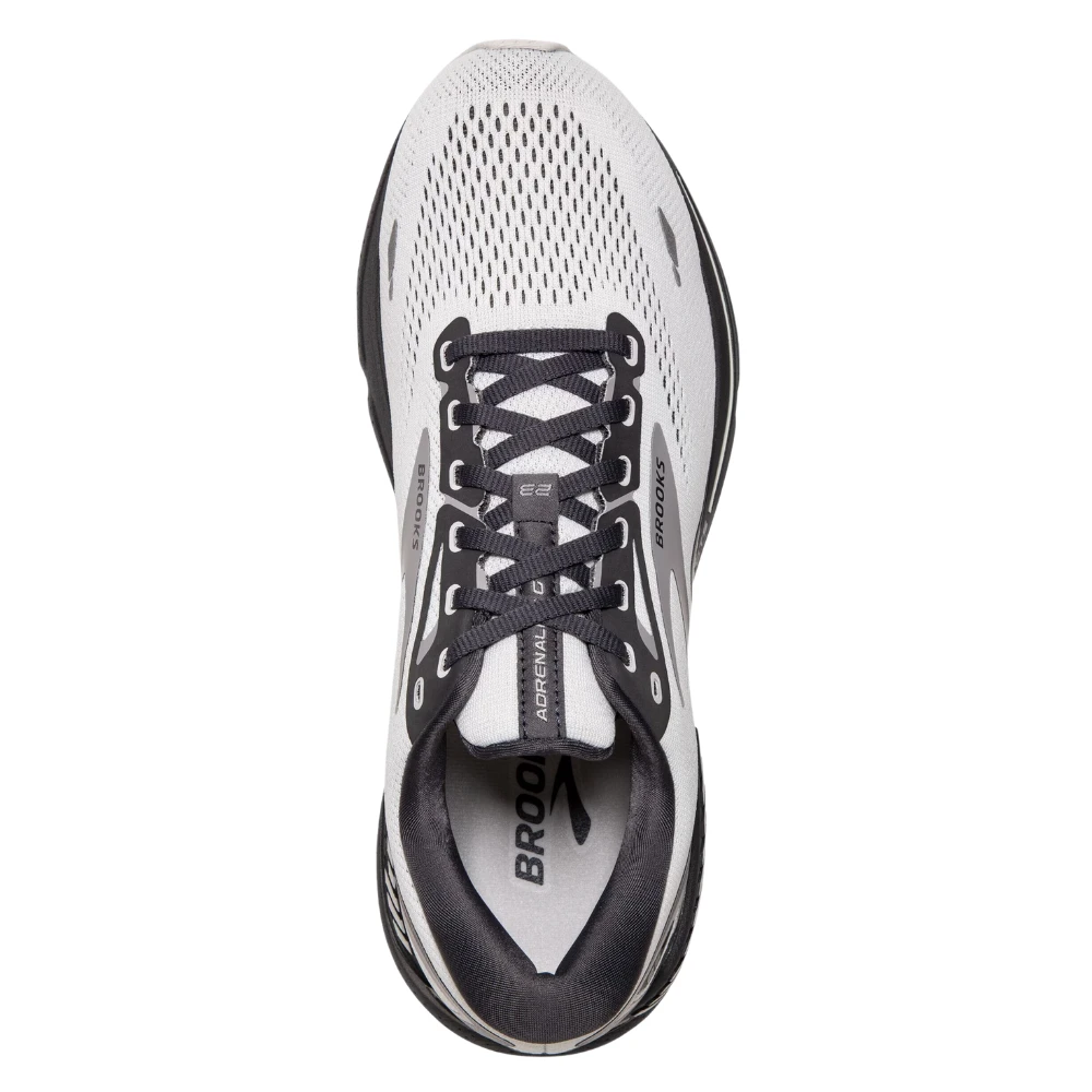 Brooks Adrenaline GTS 23 Oyster/Ebony/Alloy Running Shoe (Men's) 8 Brooks Adrenaline GTS 23 Oyster/Ebony/Alloy Running Shoe (Men's) - Image 6