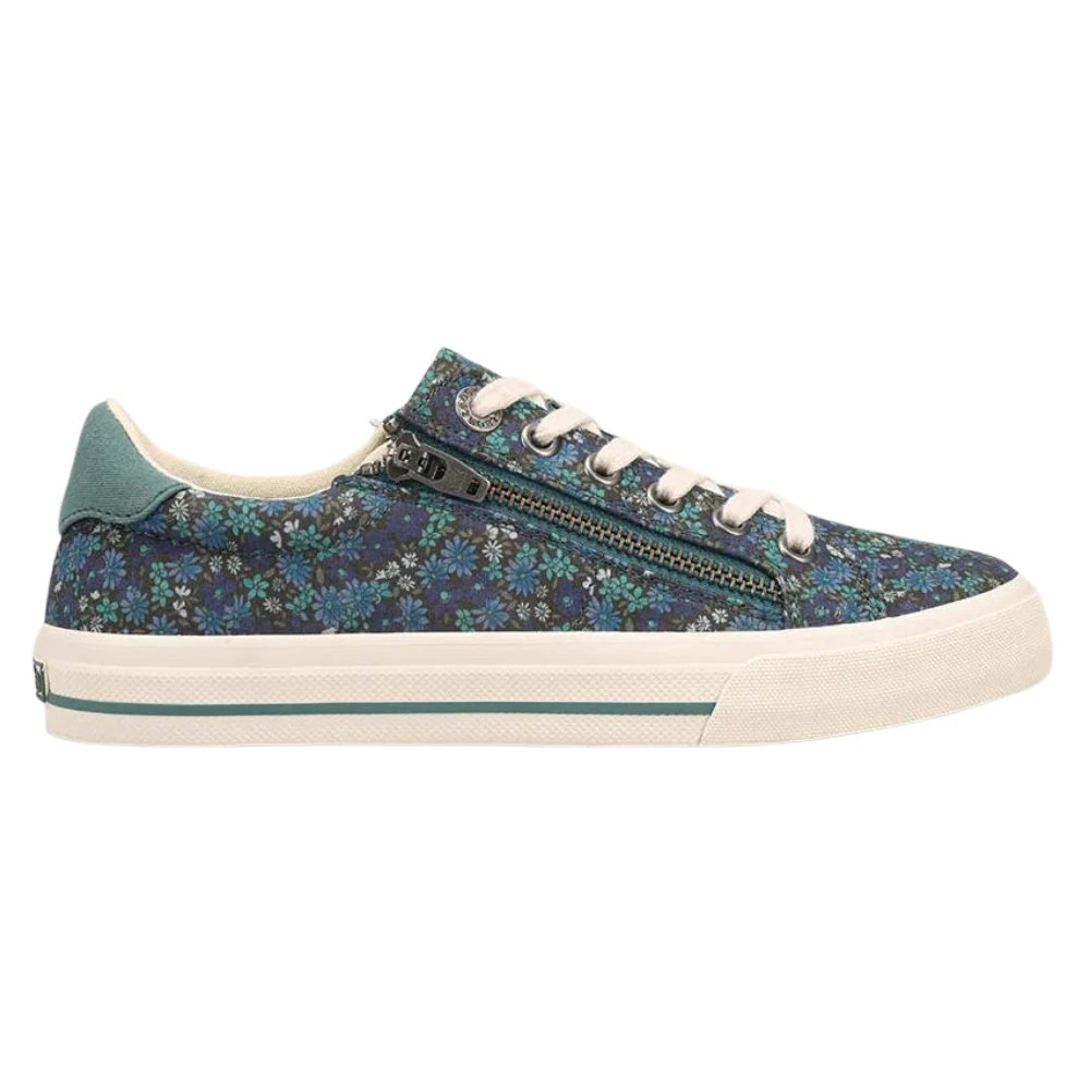 Taos Z Soul Teal Floral Multi Sneaker (Women's) 4 Taos Z Soul Teal Floral Multi Sneaker (Women's) - Image 2