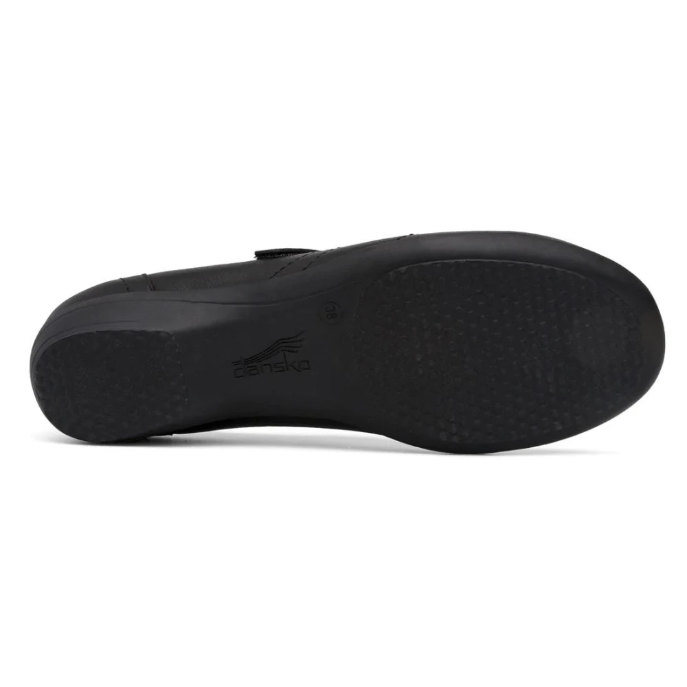 Dansko Franny Wide Black Milled Nappa Leather Slip-On (Women's) 7 Dansko Franny Wide Black Milled Nappa Leather Slip-On (Women's) - Image 5