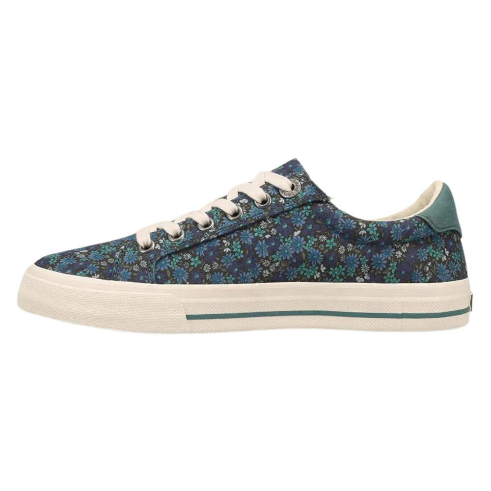 Taos Z Soul Teal Floral Multi Sneaker (Women's) 5 Taos Z Soul Teal Floral Multi Sneaker (Women's) - Image 3