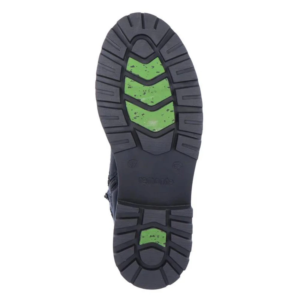 Remonte D0B76 Stefanie 76 Black Leather High Boot (Women's) 9 Remonte D0B76 Stefanie 76 Black Leather High Boot (Women's) - Image 7