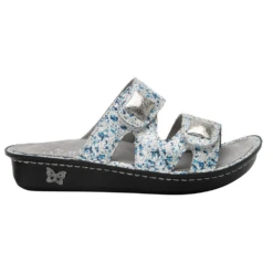 Alegria Violette Terrazzo Slide Sandal (Women's) -Beautiful Shoes VIO7419 3