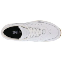 SAS Tour II Chalk White Leather (Women's) -Beautiful Shoes Wht 5