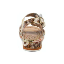 L'Artiste By Spring Step Joelina-Dazi Sandal Yellow Multi (Women's) -Beautiful Shoes Yell 5