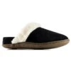 Sorel Nakiska™ Slide II Slipper Black Suede (Women's) -Beautiful Shoes black 1 7158360c bf10 489b a4f5 9f8b389f39a4