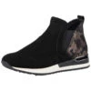Remonte R2570 Bootie Black Suede (Women's) -Beautiful Shoes black 1 aa9ec9d6 092a 424a 9a6f 20c6754143dd
