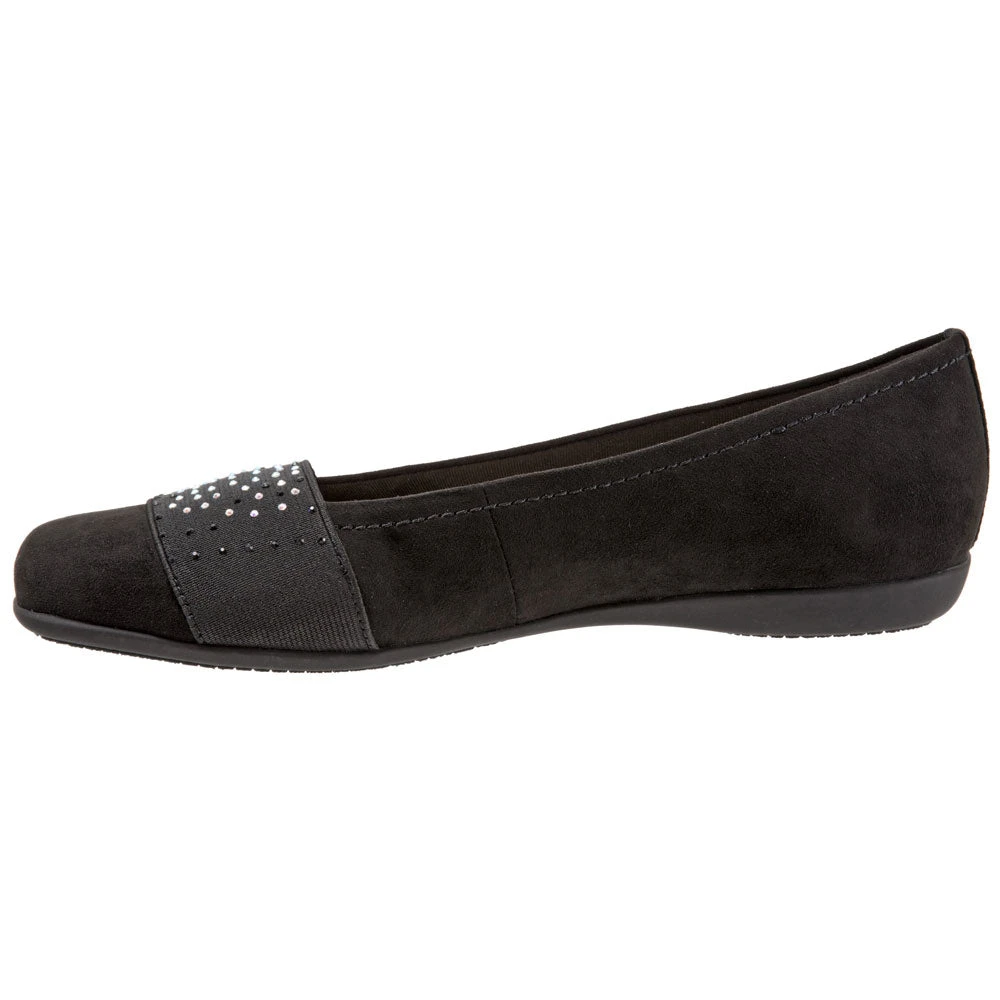 Trotters Samantha Black Micro (Women's) 4 Trotters Samantha Black Micro (Women's) - Image 2