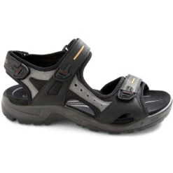 Ecco Yucatan Sandal Black/Mole Leather (Men's) -Beautiful Shoes black 3 0541c682 b8e7 4a9f 8ee3 ec9be36bebc8