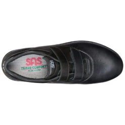 SAS Me Too Black Leather (Women's) -Beautiful Shoes black 6 6d1b96f0 bd4c 44b2 83e0 c4c46e292b3c