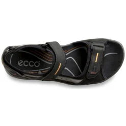 Ecco Yucatan Sandal Black/Mole Leather (Men's) -Beautiful Shoes black 6 9e65371d d10c 48b7 98fe 67ea03a3a54f