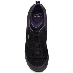 Dansko Paisley Black Waterproof Suede (Women's) -Beautiful Shoes black 6 efcf3100 738a 4d41 a585 f19ff26cf814