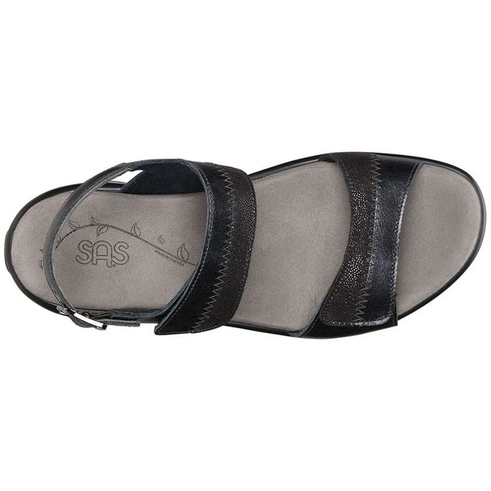 SAS Nudu Sandal Black Midnight Leather (Women's) 5 SAS Nudu Sandal Black Midnight Leather (Women's) - Image 3