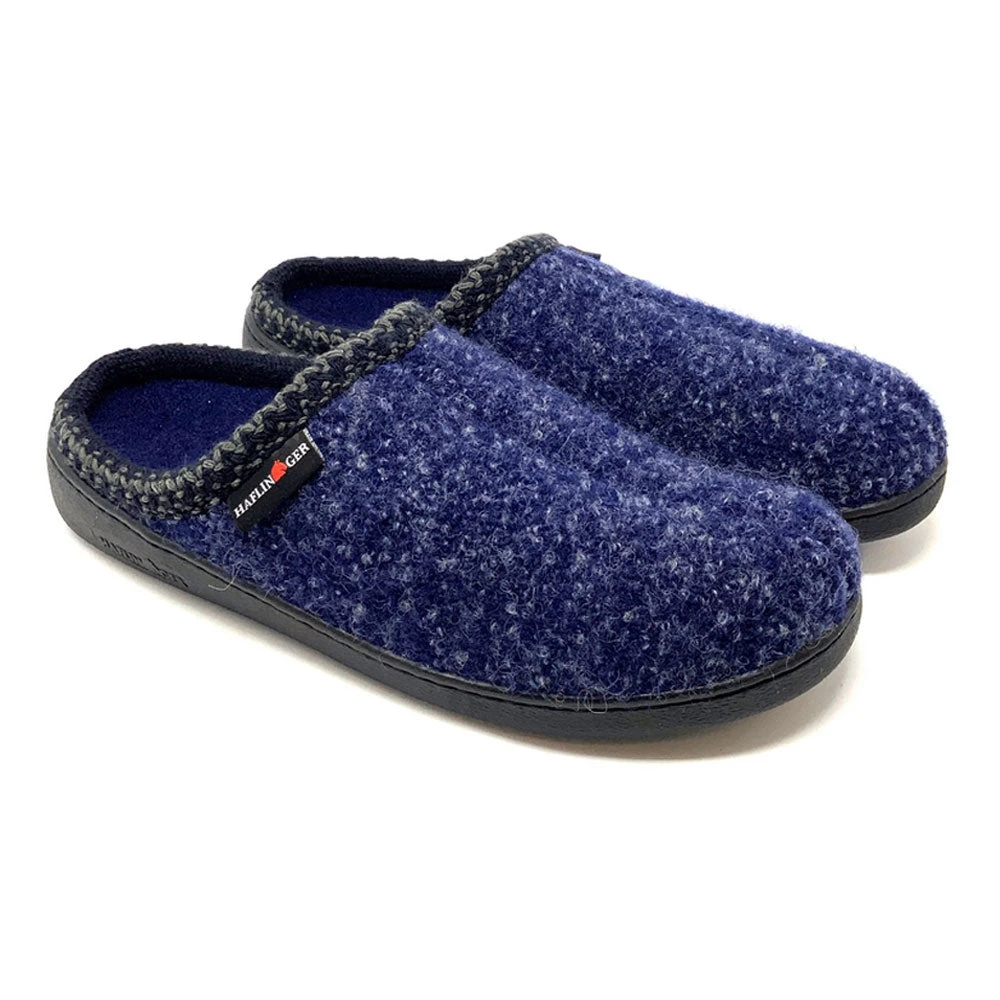 Haflinger AT Slipper Navy (Women's & Men's) 3 Haflinger AT Slipper Navy (Women's & Men's)