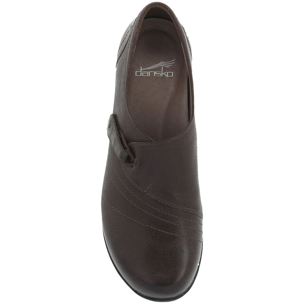 Dansko Franny Slip-On Chocolate Burnished Calf (Women's) 6 Dansko Franny Slip-On Chocolate Burnished Calf (Women's) - Image 4
