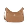 LANCASTER CITY NOISETTE HANDBAG -Beautiful Shoes brownbag1