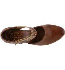 L'Artiste By Spring Step Toolie Brown Leather (Women's) -Beautiful Shoes f2ca6977 093f 474e 9b5a 756cb486975e