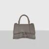 PUBLIC DESIRE - THE ROXI BRIGHT GREY GRAIN PU -Beautiful Shoes greybag1