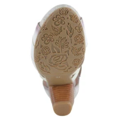 L'Artiste By Spring Step Icon Shootie Off White Leather (Women's) -Beautiful Shoes iconw 4