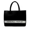 Kendall + Kylie KENDALL+KYLIE BLACK LARGE TOTE BAG -Beautiful Shoes kkblackbag
